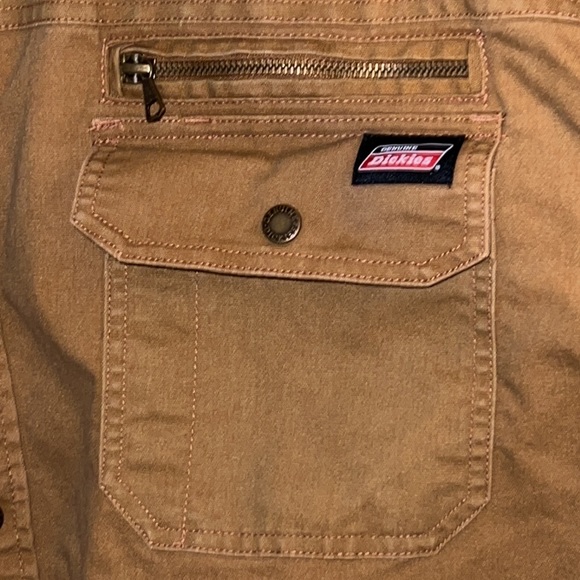 Real clothing for real work! Dickies Quilted jacket with knit sherpa lined hood. - Picture 2 of 6